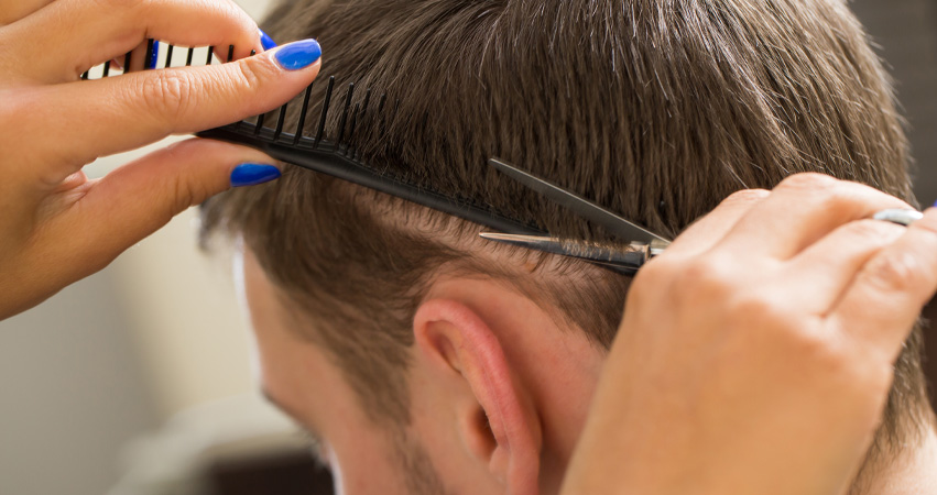 mens haircut